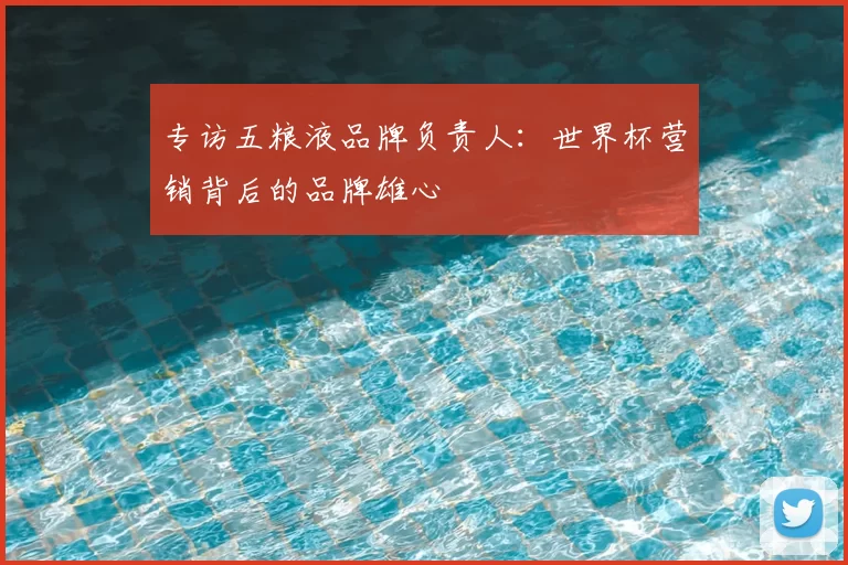 专访五粮液品牌负责人:世界杯营销背后的品牌雄心