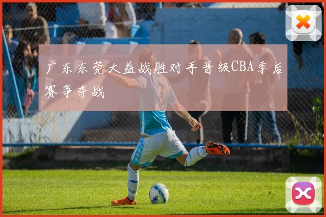 广东东莞大益战胜对手晋级CBA季后赛争夺战
