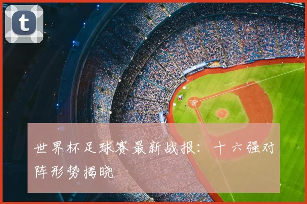 世界杯足球赛最新战报：十六强对阵形势揭晓